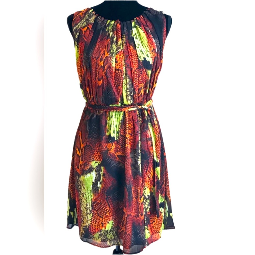 Emma & Michelle dress Snakeskin mix